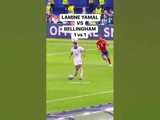 Video thumbnail for Lamine Yamal VS Bellingham 1 VS 1 🤍🔥