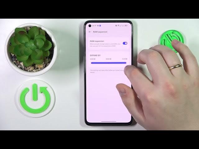Video thumbnail for How to Extend RAM Memory on REALME Narzo 50 Pro? - Add More RAM Memory