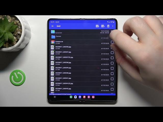 Video thumbnail for How to Unpack Rar Archives in SAMSUNG Galaxy Z Fold 5 – Unpack Files
