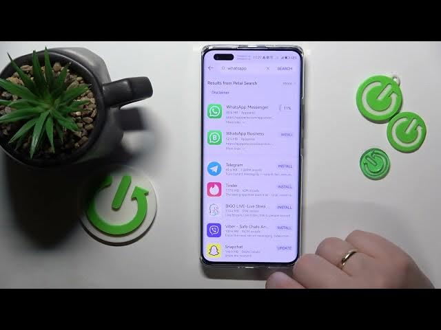 Video thumbnail for How to Download WhatsApp on HUAWEI - Installing the WhatsApp