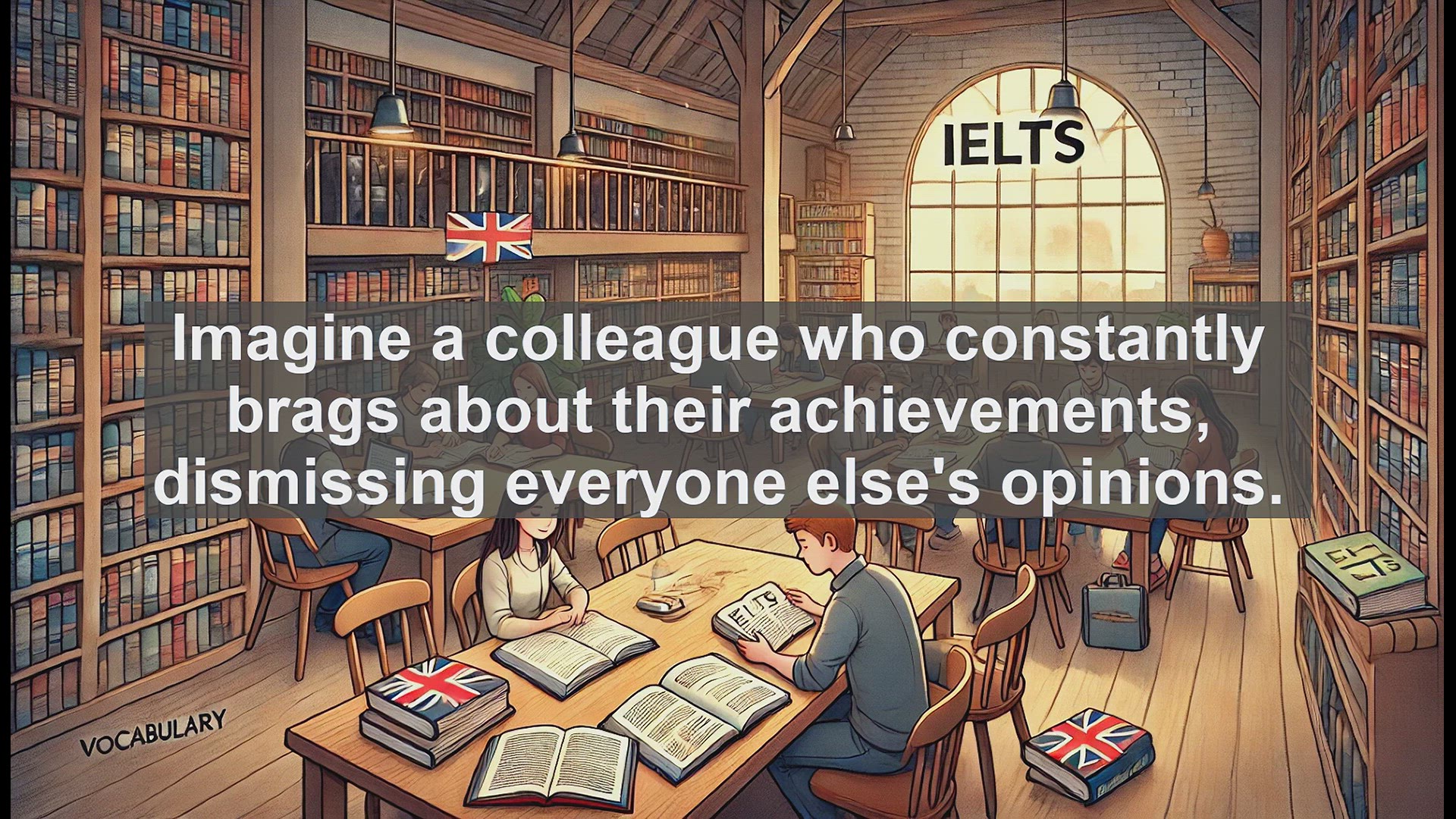 'Video thumbnail for 2000 Must Know IELTS 9.0 Vocabulary - Overweening: IELTS Vocabulary for Describing Excessive Pride'