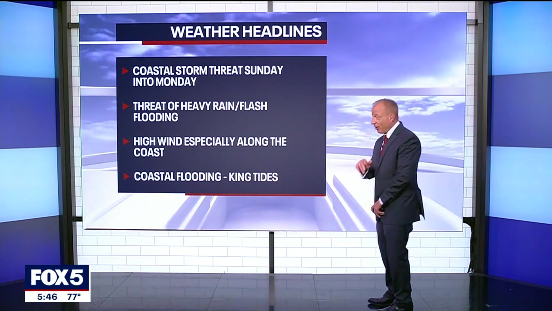 'Video thumbnail for Potential weekend nor'easter update for NYC'