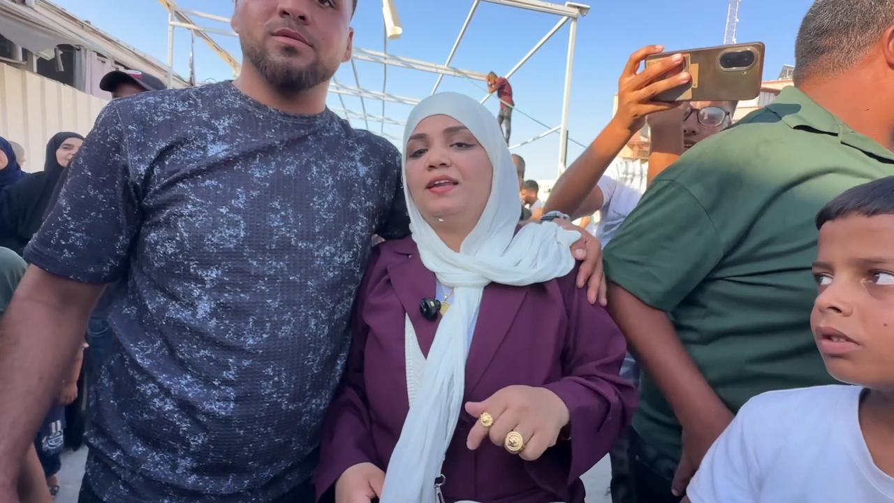 Video thumbnail for 88 Palestinian patients return to Gaza after receiving medical treatment abroad.