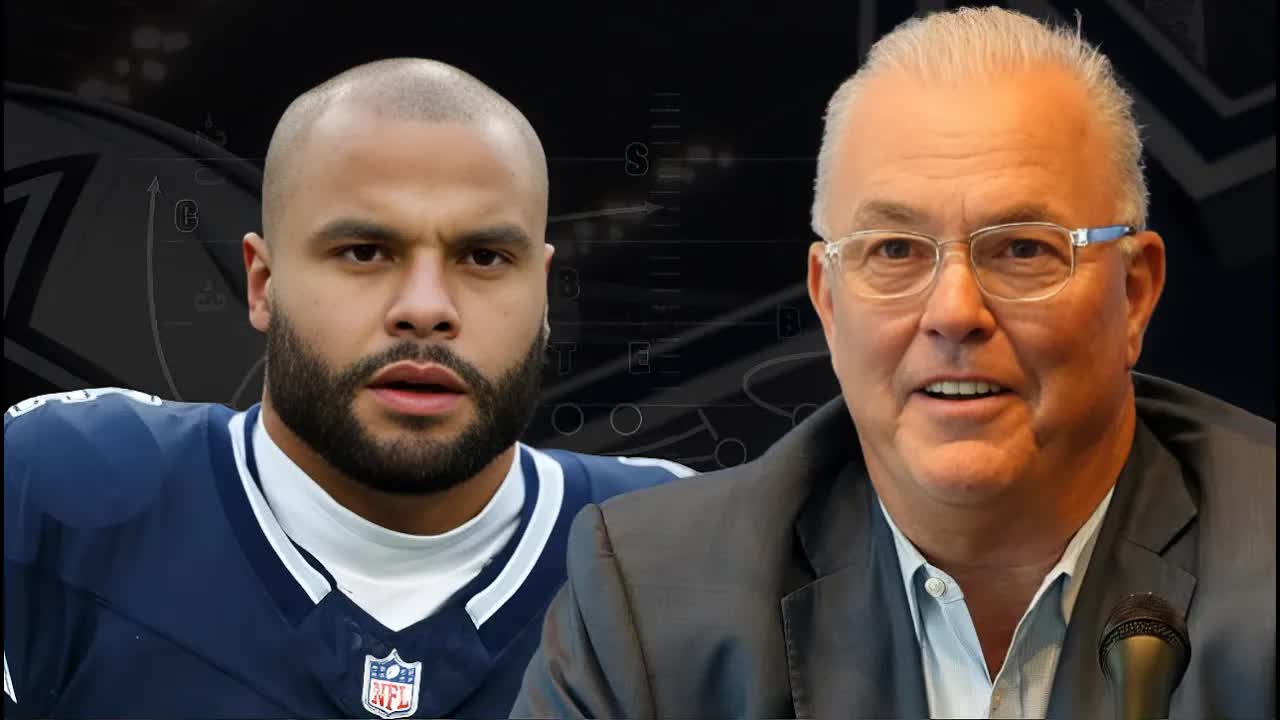 Video thumbnail for Law Nation Sports: cowboys exodus continues: dak prescott's future, nfl draft prospects & team composition