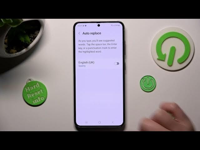 Video thumbnail for How to Enter Text Correction Options on SAMSUNG GALAXY S23 - Text Correction Options