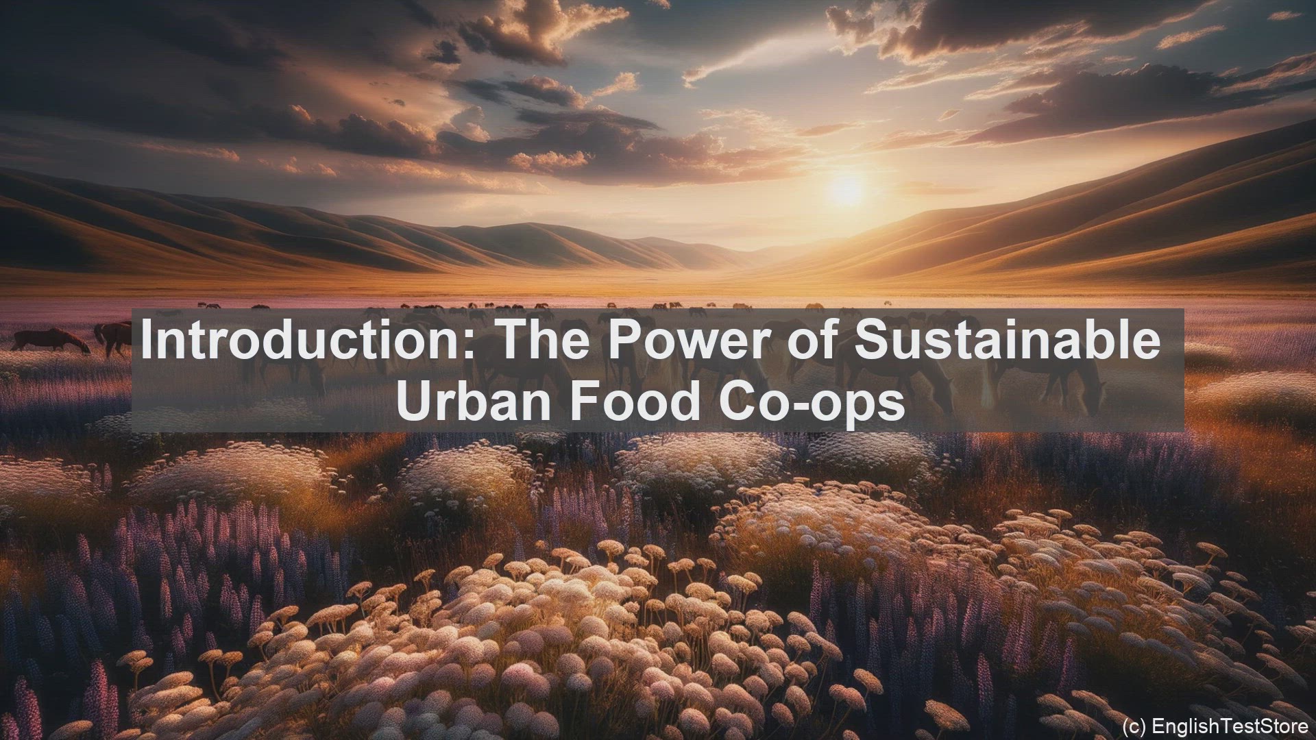 'Video thumbnail for Top 10 Sentences for Understanding Sustainable Urban Food Coops'