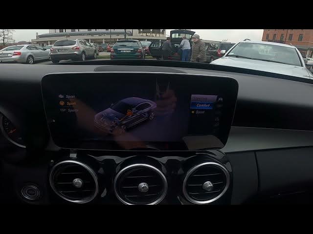 Video thumbnail for How to Change Steering Mode in Mercedes C Class W205 ( 2013 - now ) - Adjust Steering Mode