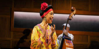 Video thumbnail for Photos & Video: Gina Torres Takes First Bow in BUENA VISTA SOCIAL CLUB