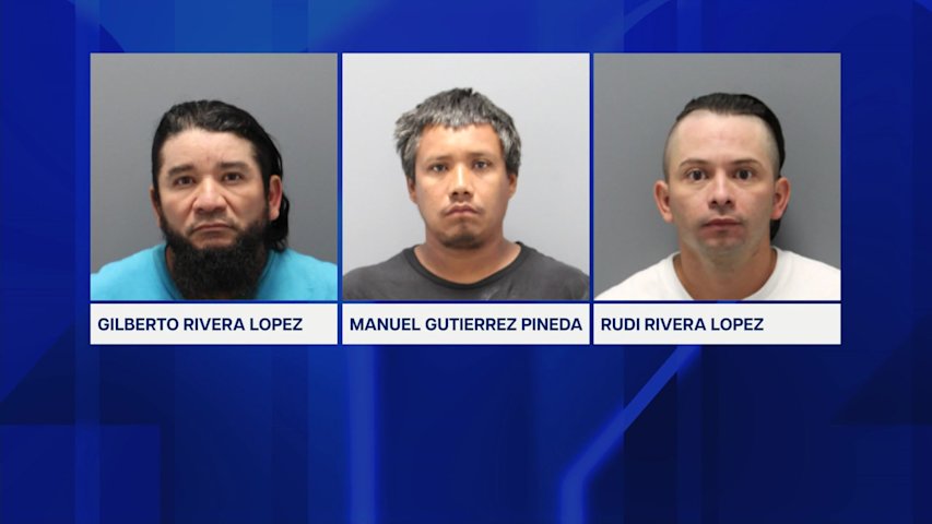 Video thumbnail for Two men turned over to ICE after police seize rifles, machetes and ammunition in Jericho Home Depot parking lot