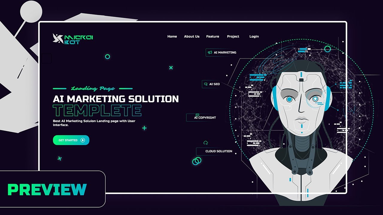 Video thumbnail for Mastering ReactJS: Designing an Animated AI Marketing Solution landing page l Preview