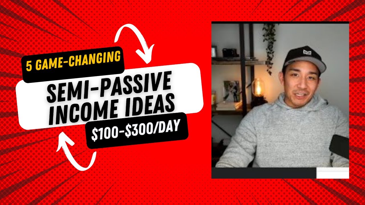 Video thumbnail for 5 Income Ideas That Earn $100-$300 Daily