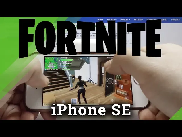 Video thumbnail for Test Game Performance on iPhone SE – Fortnite Gameplay / FPS Review