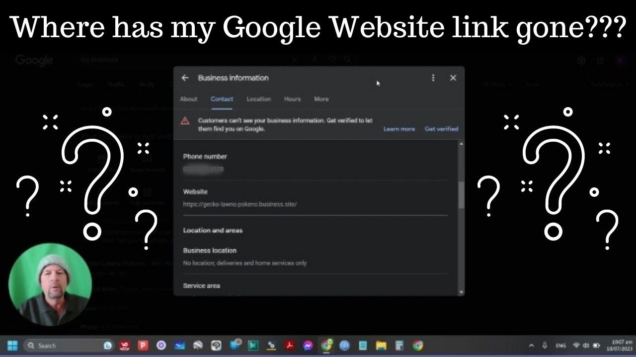 Video thumbnail for Where Did the Google Maps Website Link Go? ?