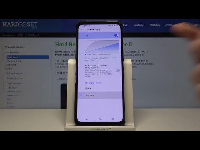 Video thumbnail for How to Change Rate Limiter on ASUS ROG Phone 5 – Set Up Charging Rate Limiter