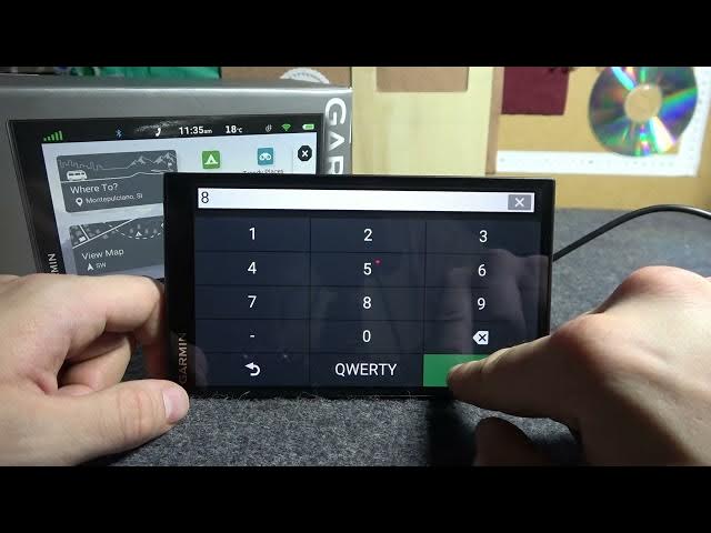 Video thumbnail for How to Save Home Address on Garmin Campervan?
