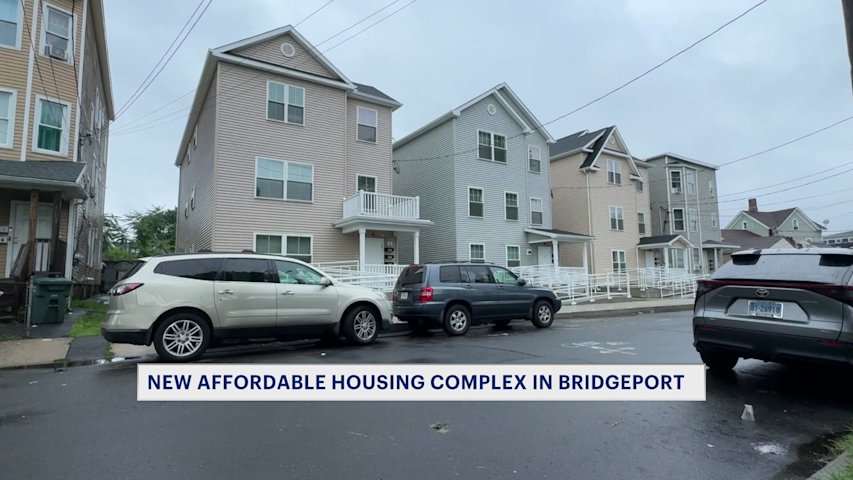 Video thumbnail for New affordable housing complex opens at site of massive 2015 Bridgeport fire