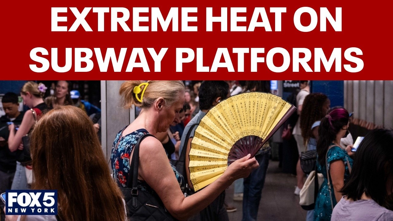 Video thumbnail for NYC trying new technology to cool subway platforms