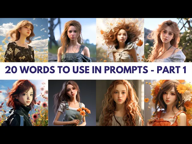 Video thumbnail for Midjourney 5.2 - 20 words to use in your prompts with examples | Part 1