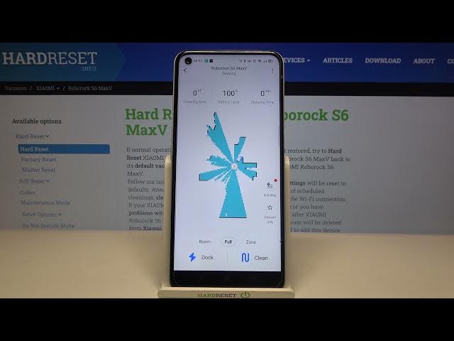 Video thumbnail for How to Reset XIAOMI Roborock S6 MaxV Robot Vacuum Mop Filter Cycle - Reset Brush Counter on Roborock