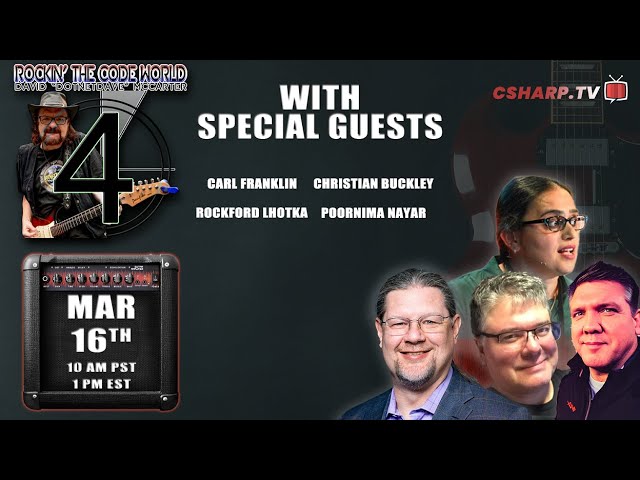 'Video thumbnail for Rockin’ The Code World with dotNetDave: Panel Discussion - Ep. 99'