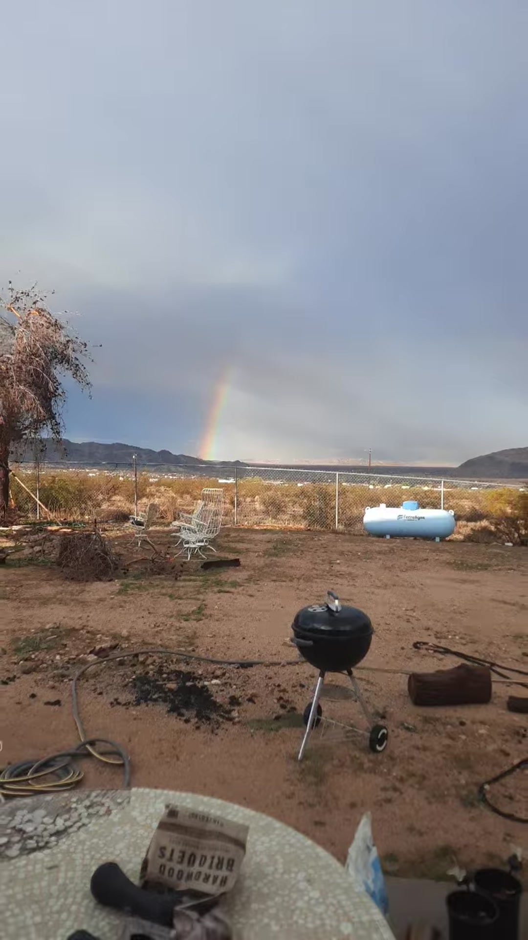 Video thumbnail for Backyard Rainbow  #brianboucherfilms