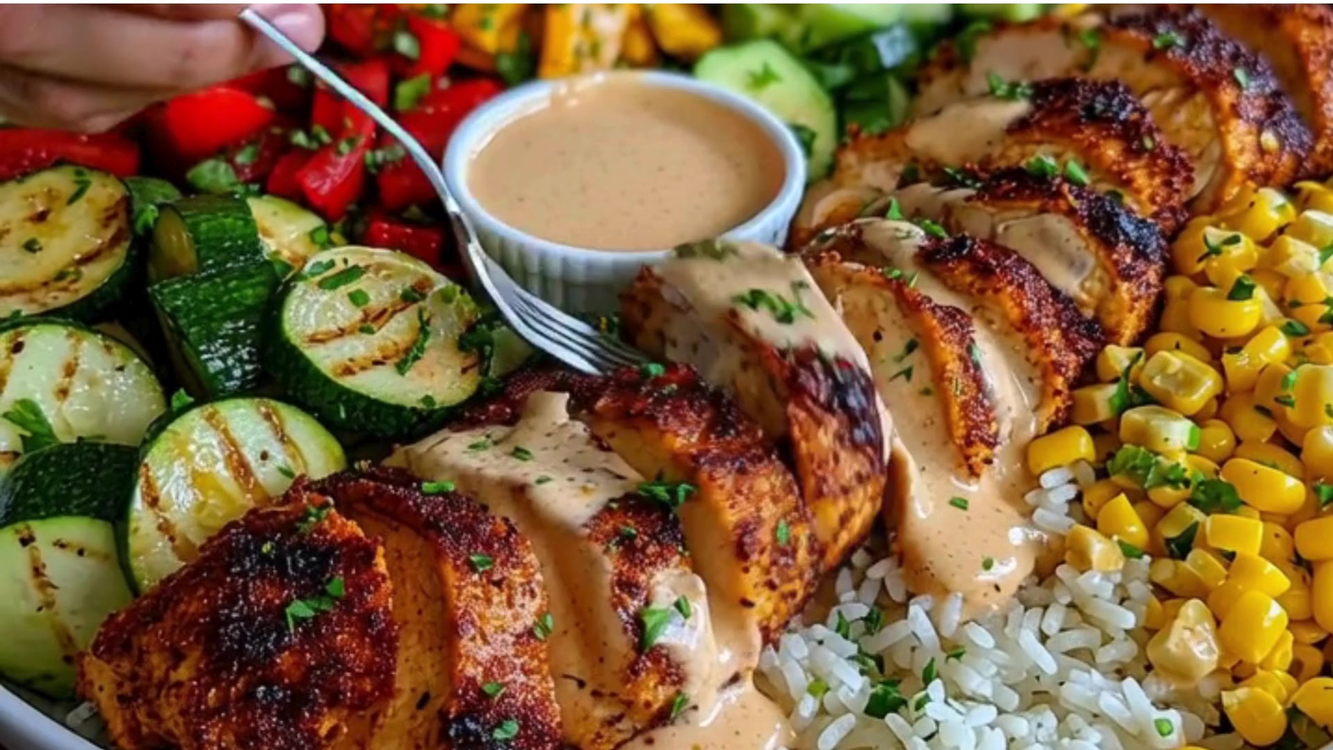 Video thumbnail for Cajun Chicken Bowl Recipe | Easy Spicy Chicken and Rice Bowl