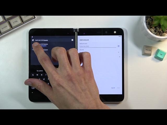 Video thumbnail for How to Bypass Google Account on MICROSOFT Surface Duo - Unlock FRP / Skip Google Lock