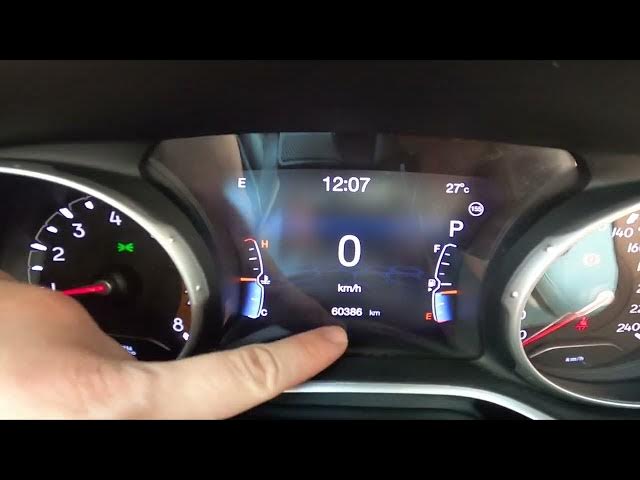 Video thumbnail for How to Find Odometer on Speedometer Display in Jeep Compass II ( 2017 - now )