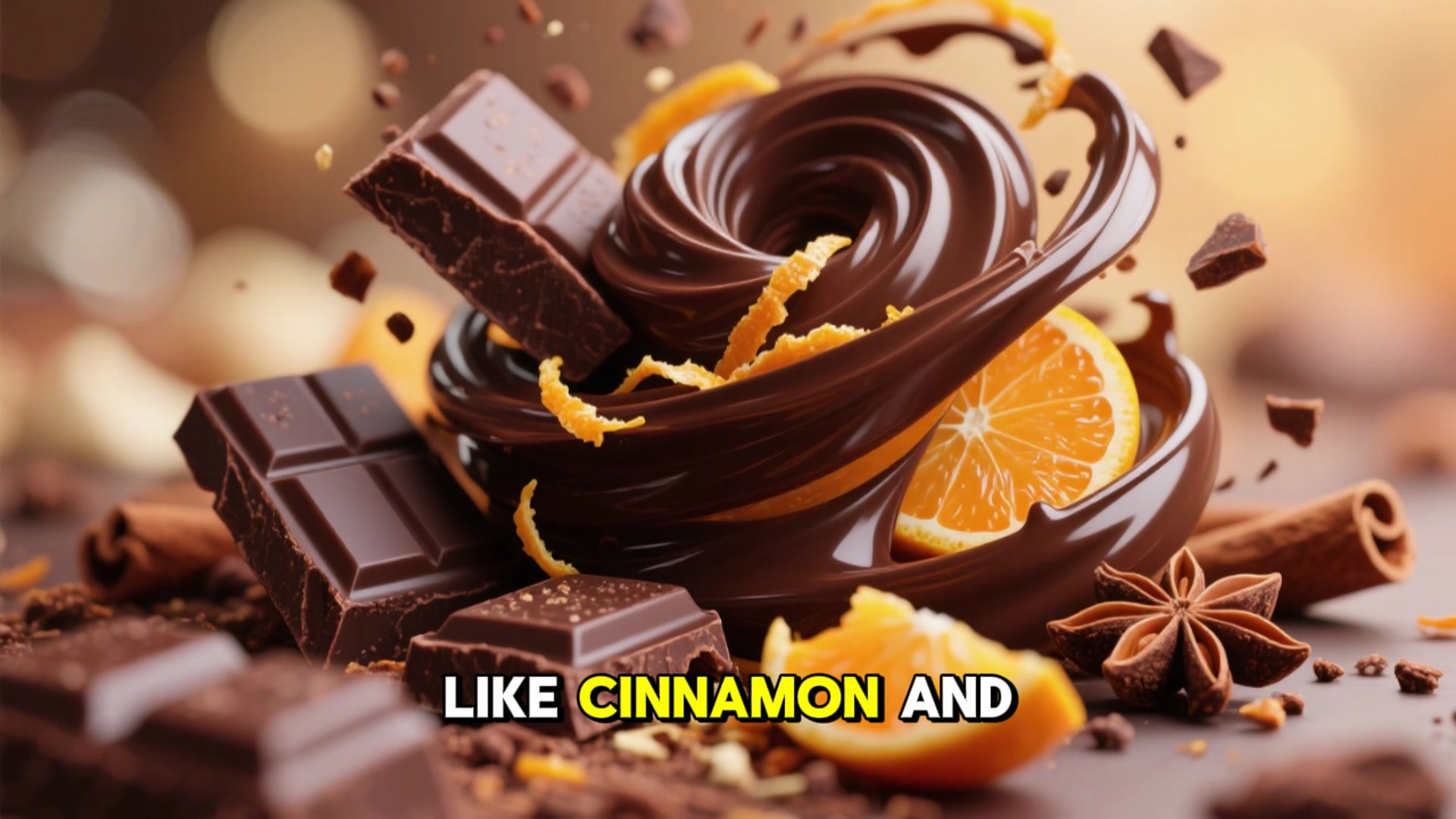 'Video thumbnail for Chocolate, orange and spice fondue'