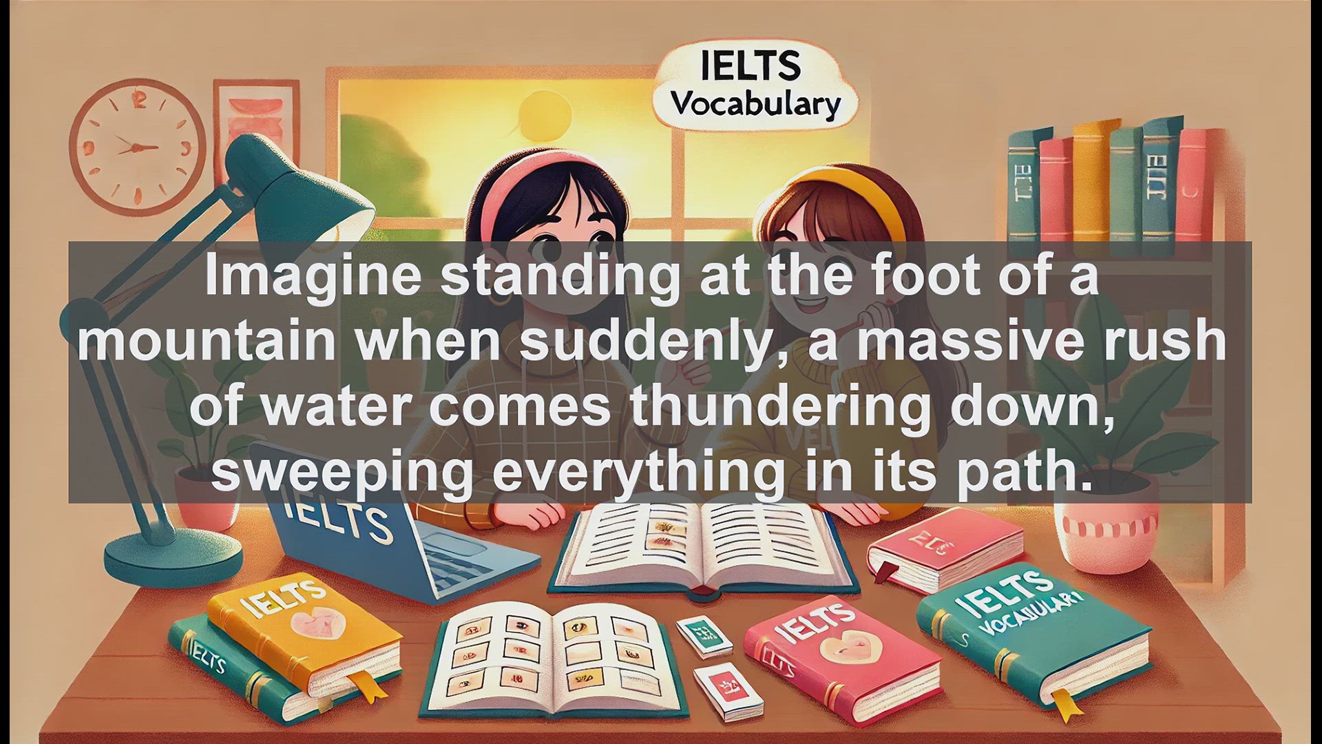 'Video thumbnail for 2000 Must Know IELTS 9.0 Vocabulary - Mastering 'Torrent': Boost Your IELTS Vocabulary'