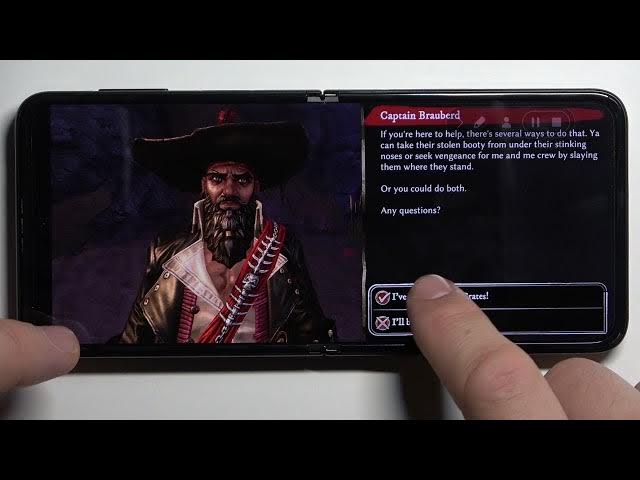 Video thumbnail for Samsung Galaxy Z Flip 3 Warhammer Odyssey Test - Performance Checkup