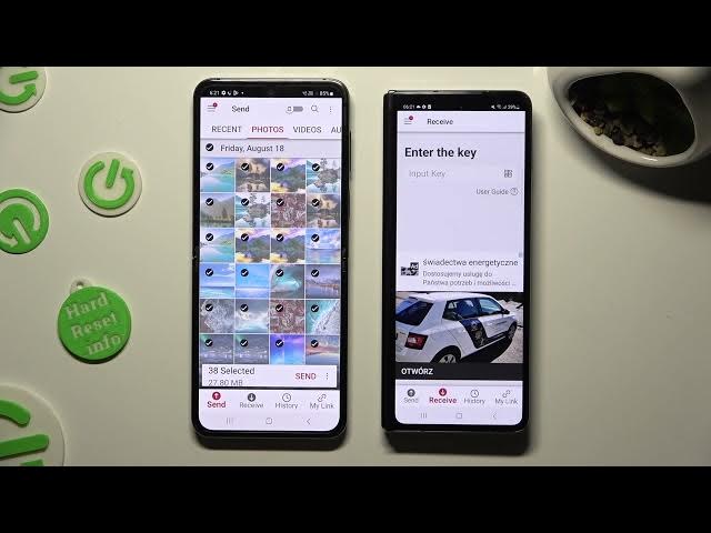 Video thumbnail for Transfer files from an Android Device to Samsung Galaxy Fold5 5G {Send anywhere}