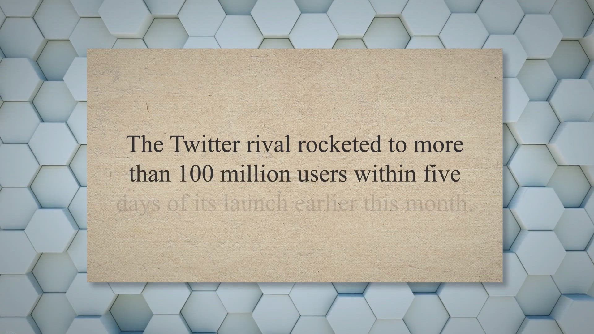 Video thumbnail for Threads users down by more than a half