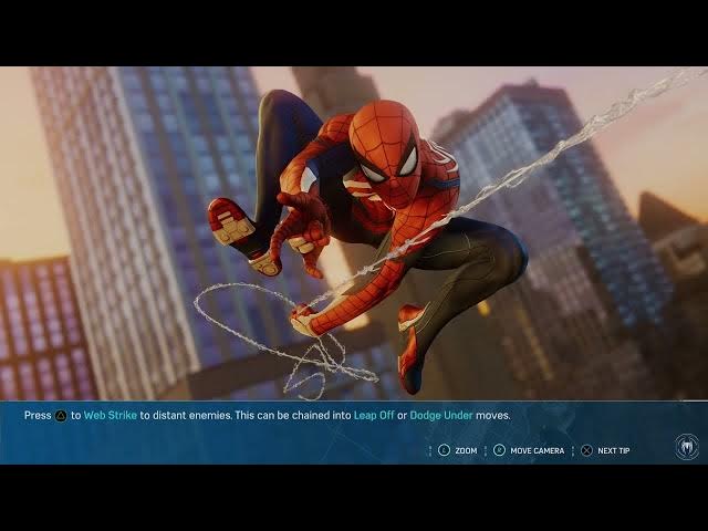 Video thumbnail for Marvel's Spider-Man - Something Old, Something New: Fisk Hideout Completed: Impact Web Gadget Combat