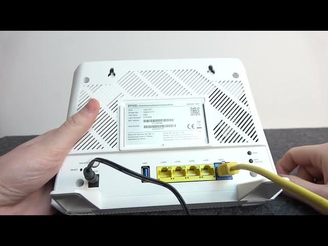 Video thumbnail for Zyxel How To Power On & Off