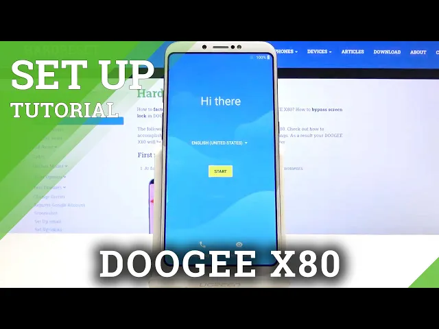Video thumbnail for How to Set Up Doogee X80 - Initial Setup & Configuration Process