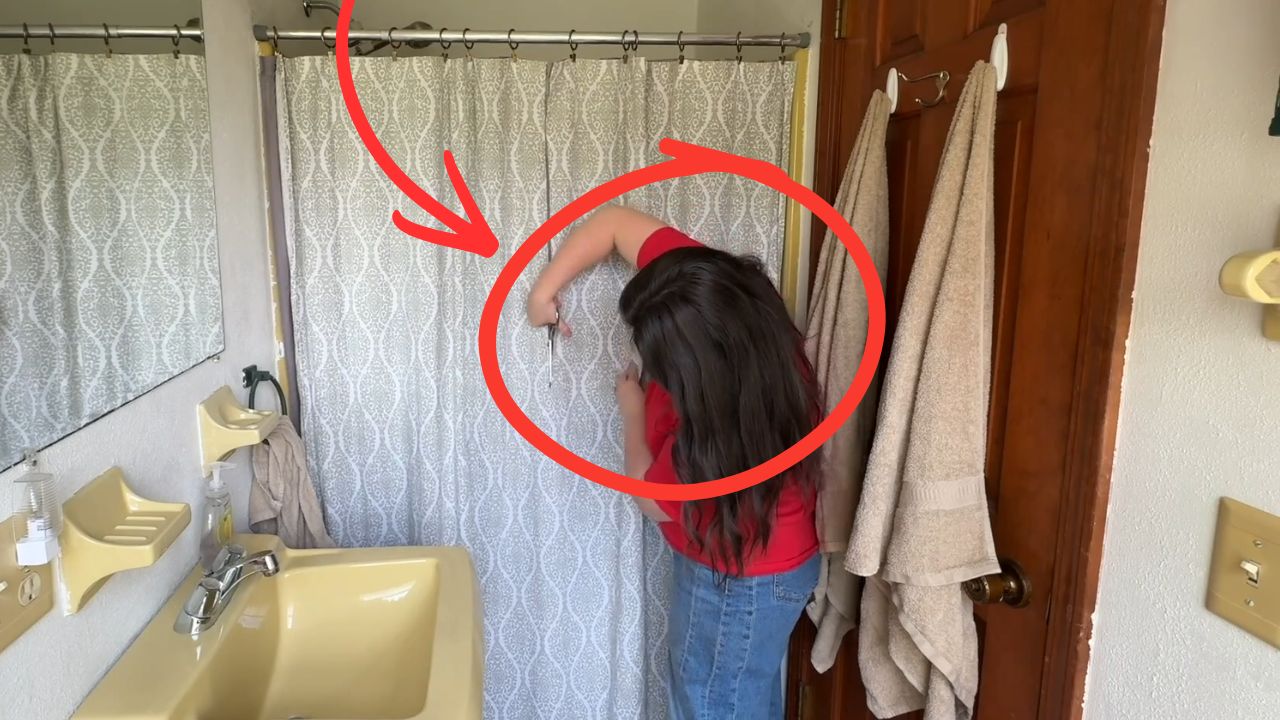 Video thumbnail for Everyone Will Be Cutting Up Their Shower Curtains When They See This (Genius!)