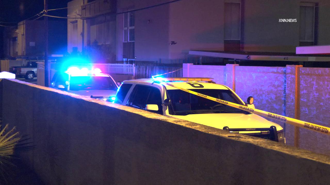 Video thumbnail for US, Phoenix: Phoenix Car Crashes Into Garage After Driver Shot And Killed.