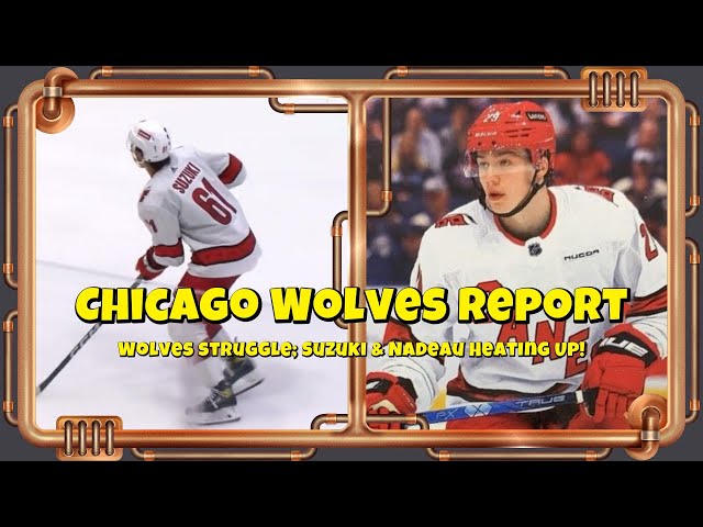 Video thumbnail for Hurricanes Rise as Wolves Stumble: Nadeau, Suzuki, & Robidas Ignite!