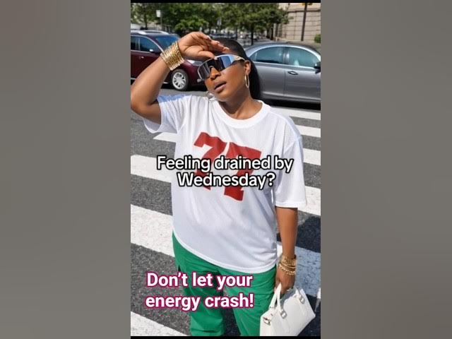 Video thumbnail for Donāt let your energy crash! Hydrate. Move. Nourish. Reset your Wednesday and reclaim your power.