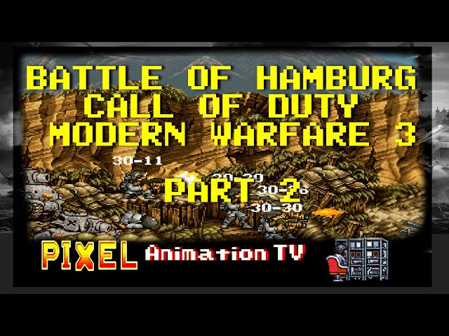 Video thumbnail for Call of Duty: Modern Warfare 3 - Batalla de Hamburgo Parte 2 | Pixel Art Animation