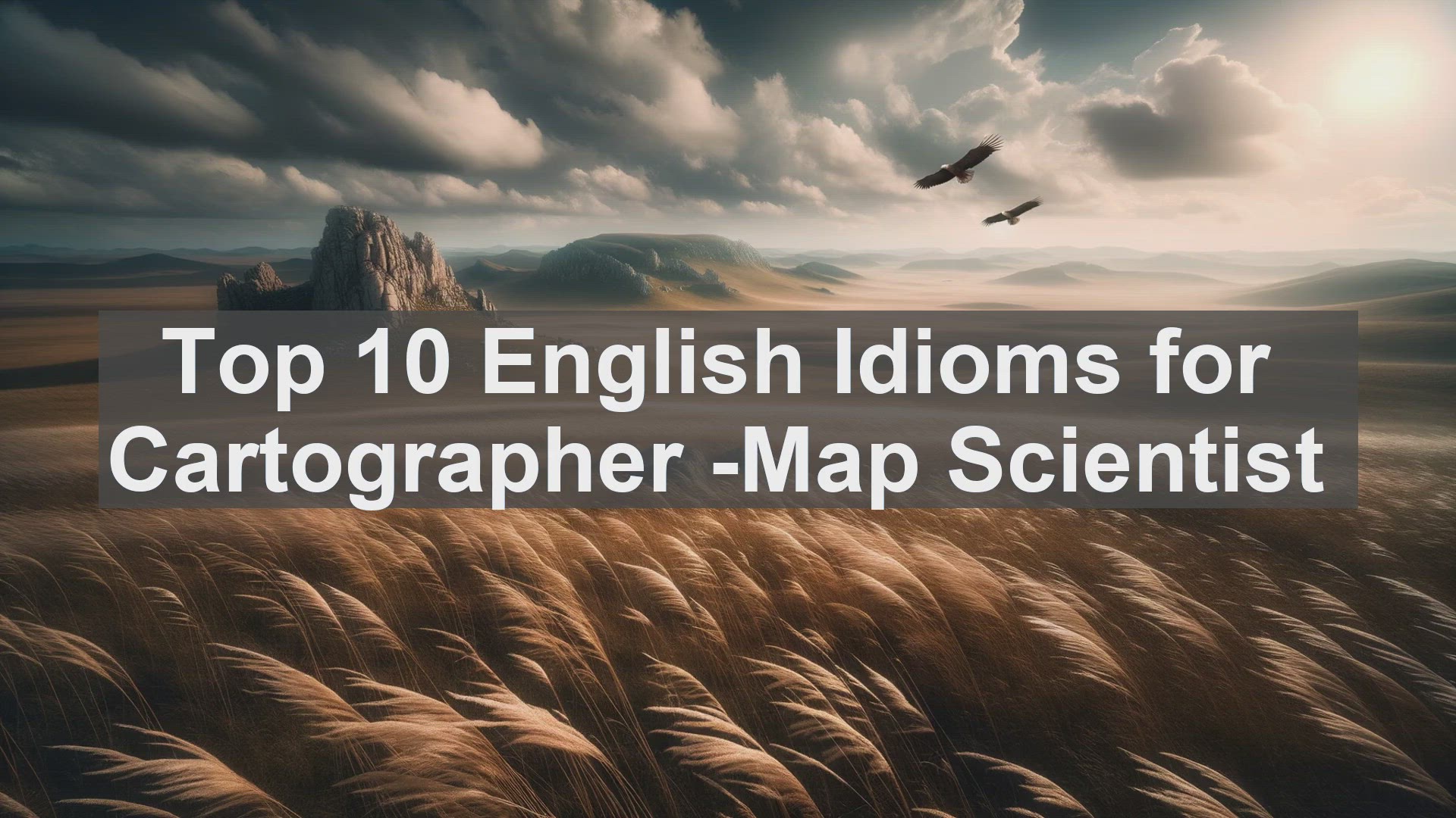 'Video thumbnail for Top 10 English Idioms for Cartographer Map Scientist'