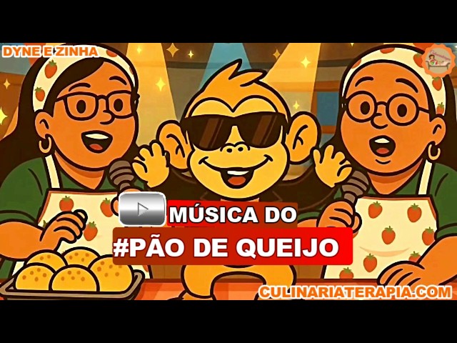 Video thumbnail for A VERDADEIRA MÚSICA do Pão de Queijo - Quero Pão de Queijo de Dyne e Zinha #MUSICADOPAODEQUEIJO