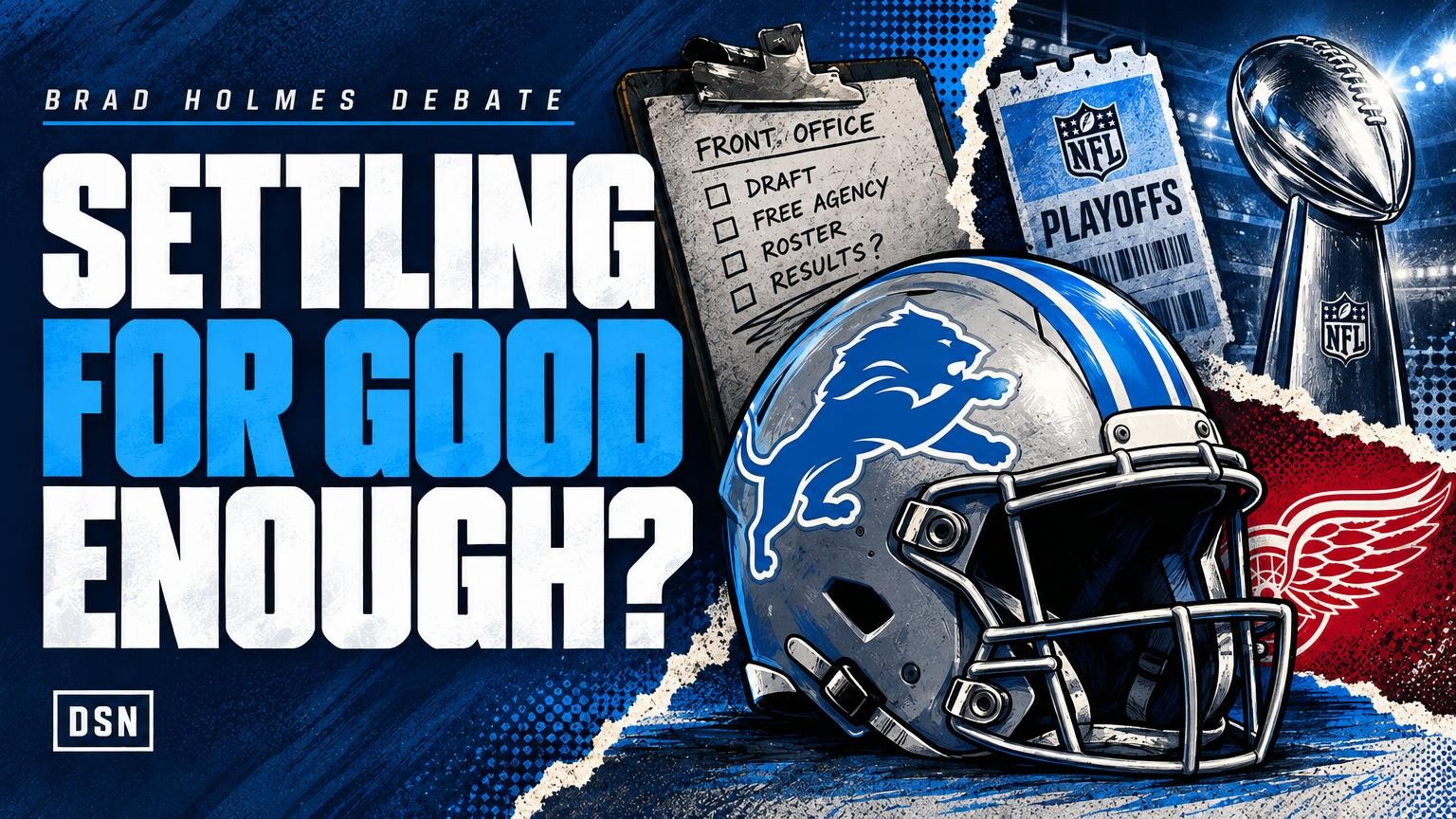 Video thumbnail for Brad Holmes is being held to a championship standard in Detroit