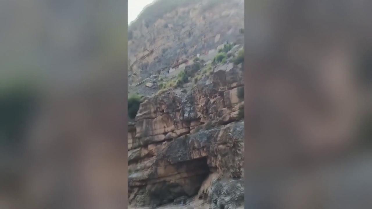 Video thumbnail for Pakistan: 40 killed, 8 injured after bus plunges into ravine in SW Pakistan.
