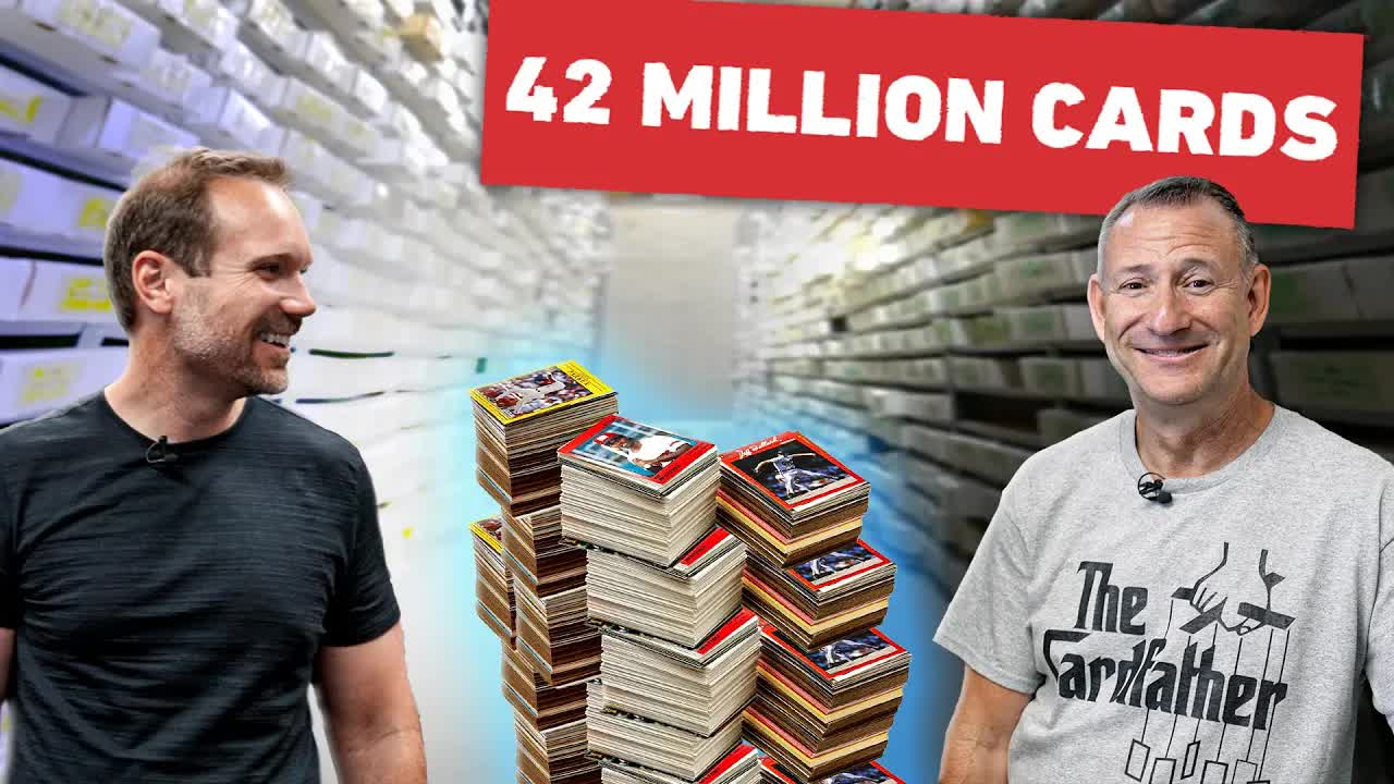 Video thumbnail for Sports Card Investor: inside the biggest sports card warehouse! tour of burbank sports cards