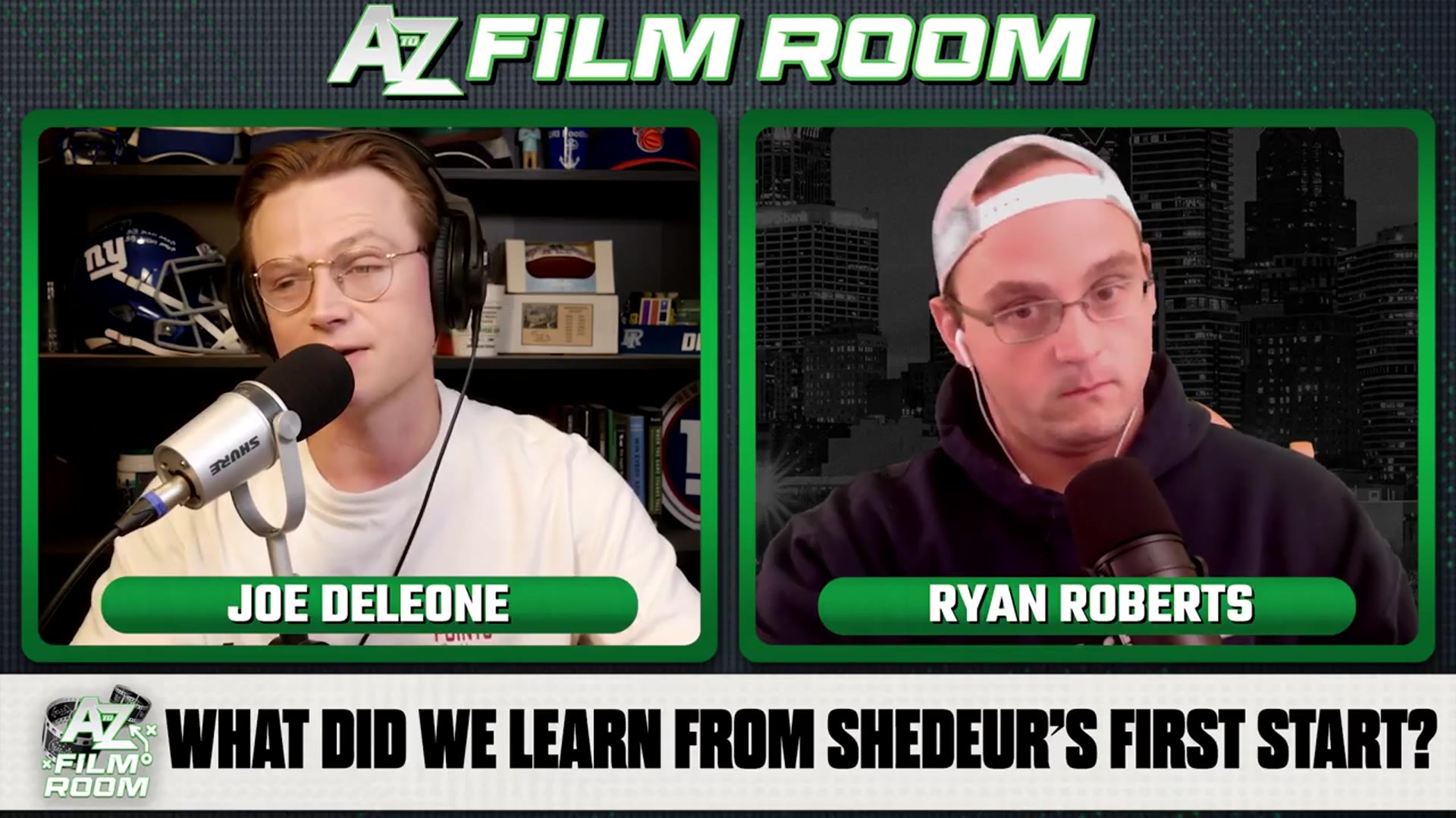 'Video thumbnail for a to z sports film room: shedeur sanders' nfl potential: film breakdown of his first preseason game'