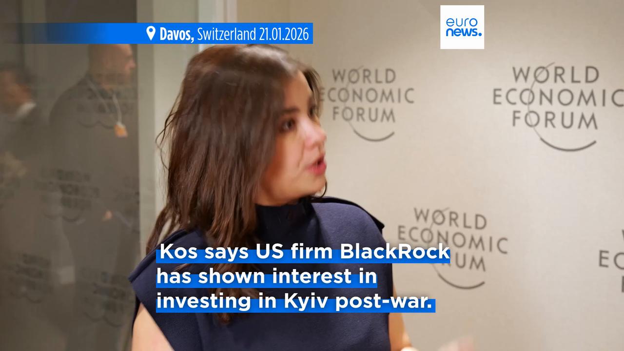 Video thumbnail for EU enlargement chief hails progress with US on post-war economic plan for Ukraine