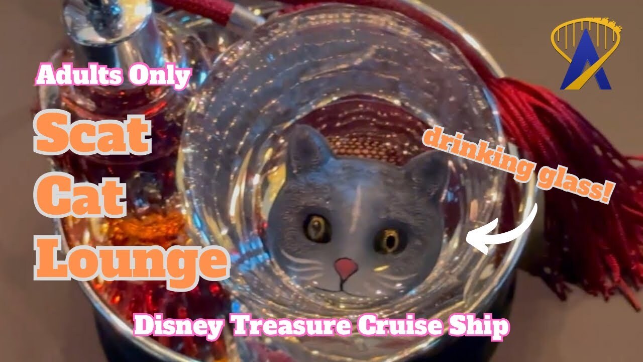Video thumbnail for Scat Cat Lounge An Adults Only Club On The Disney Treasure Cruise Ship
