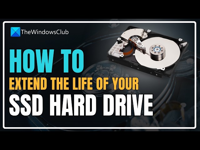 Video thumbnail for How to extend the life of your SSD hard drive